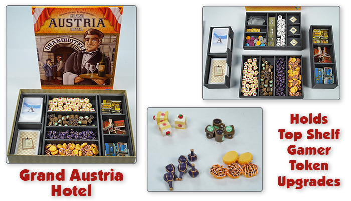 Grand Austria Hotel board game storage solution