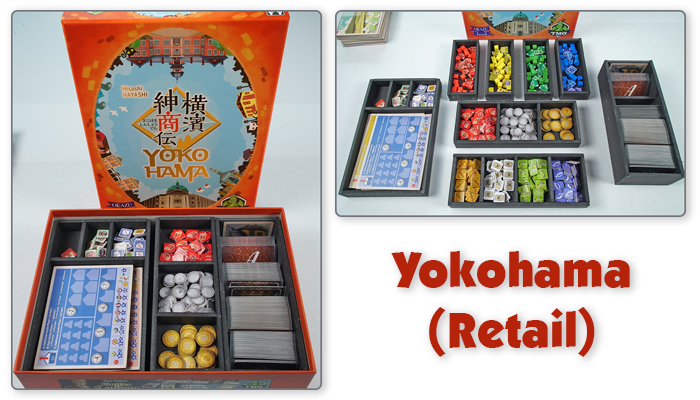 Yokohama board game storage solution