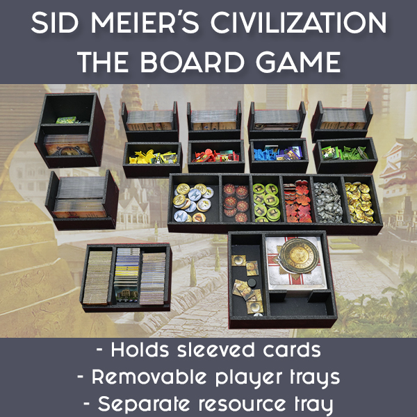 sid meiers civilization, board game, board game insert