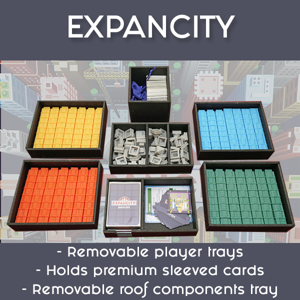 expancity, board game, board game insert