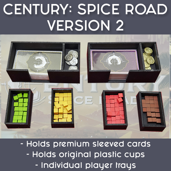 century spice road, board game, board game insert