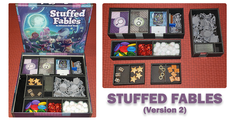 Board Game Organizer Stuffed Fables