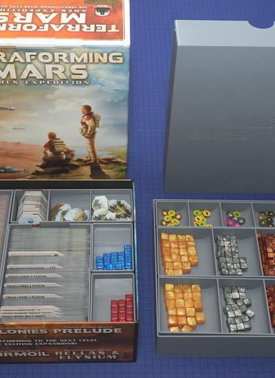 terraforming mars ares expedition board game insert