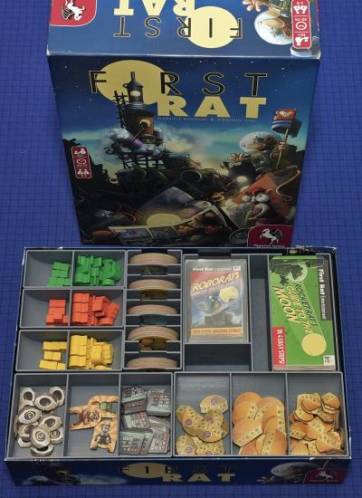 board game insert for first rat