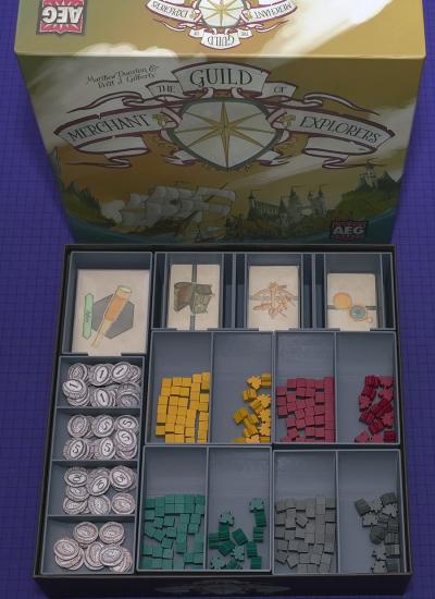 guild of merchant explorers board game insert