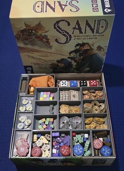 sand board game insert