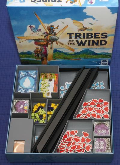 tribes of the wind board game insert