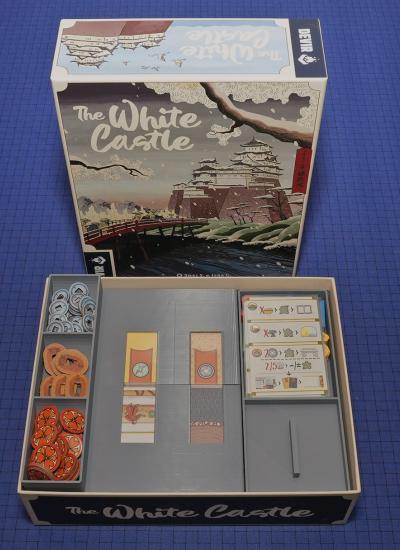 white castle board game insert