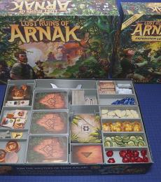 Lost Ruins of Arnak board game insert