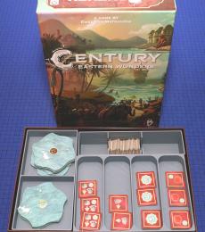 Century Eastern Wonders board game insert