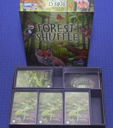 forest shuffle board game insert