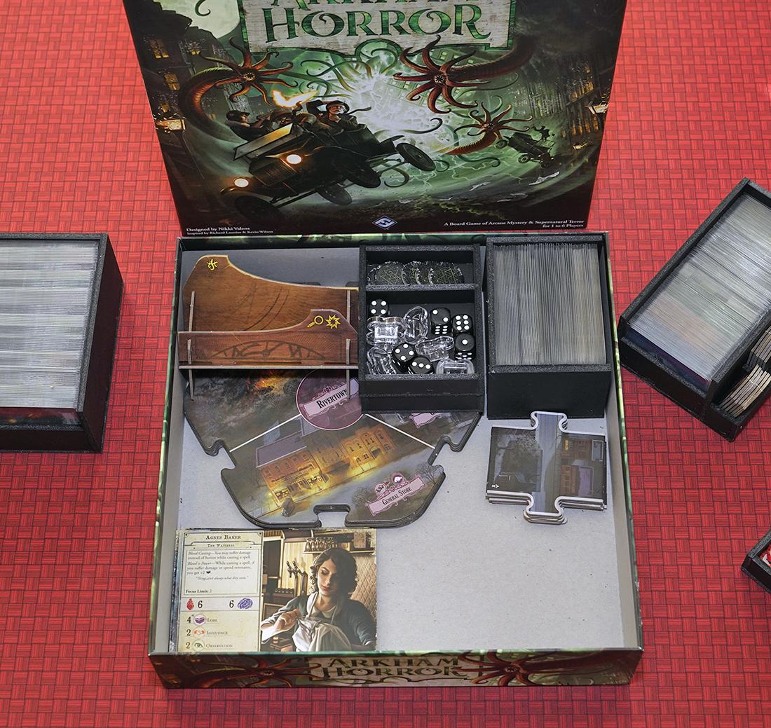 arkham horror the card game insert Feldherr Organizer Insert for Arkham Horror: The Card Game
