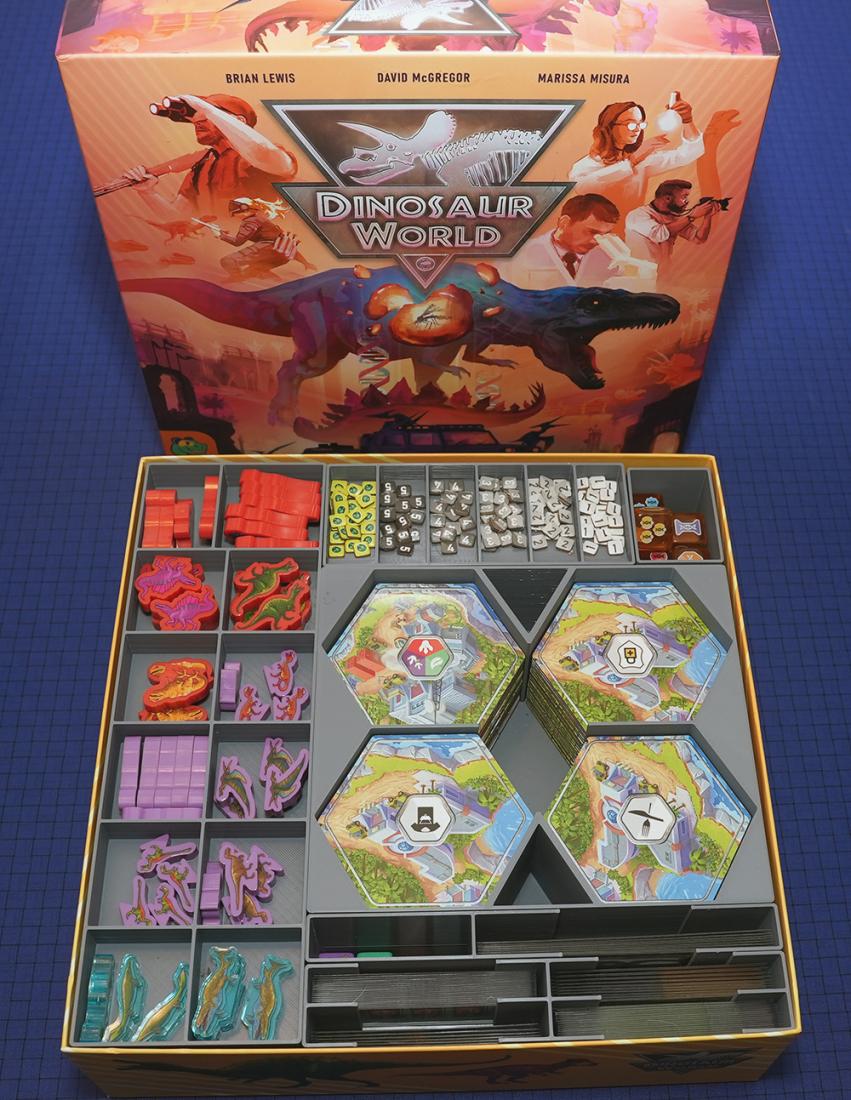 Game Box Organizer for Dinosaur World – The Shipshape Gamer