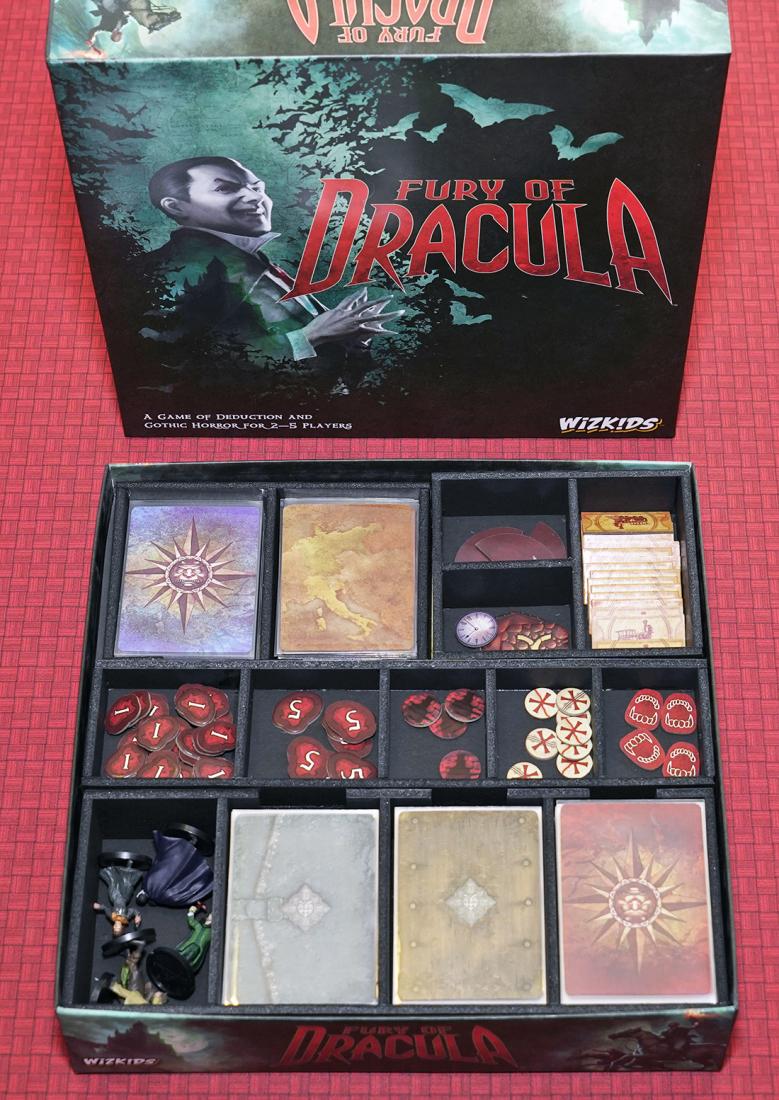 fury of dracula 4th edition card sleeves Ryker