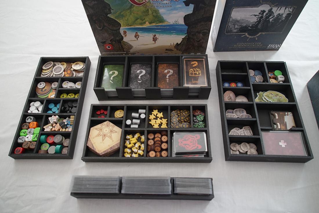 Mayday Games Premium Card Sleeve Bundle For Robinson Crusoe: Voyage Of The Beagle - View #6