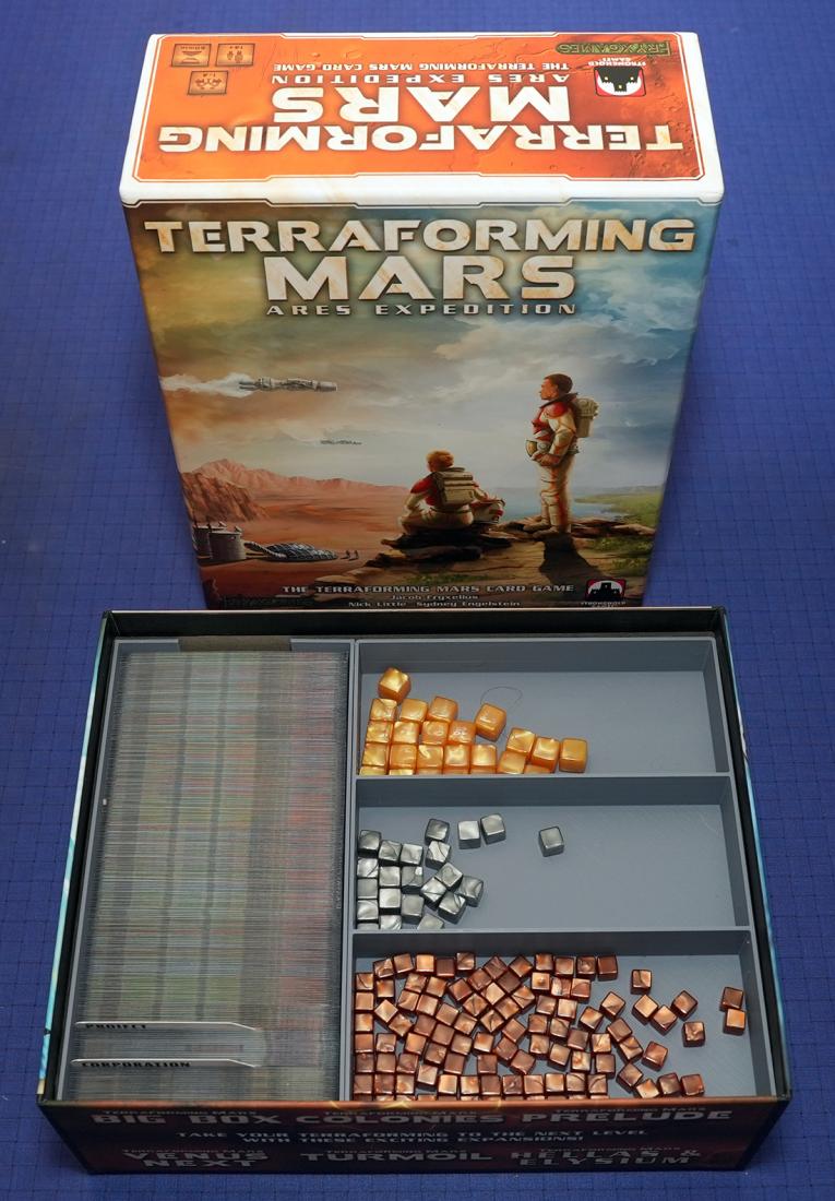 terraforming mars ares expedition card sleeves Terraforming Mars Dice Game Compatible Card Sleeve Bundle (8844 X 2) main image 1