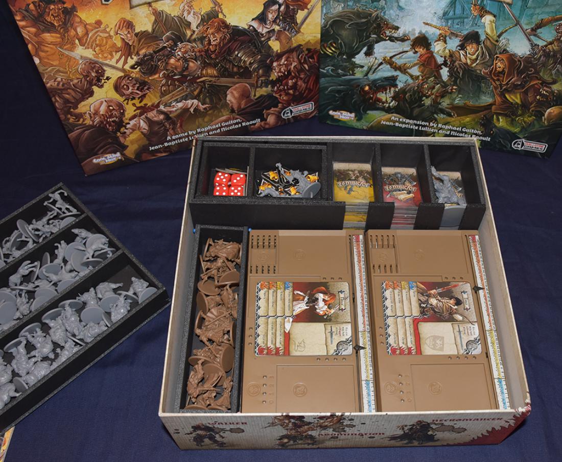 Acheter Zombicide 2ème édition - Rangement insert noir compatible - PLT Acheter Zombicide 2ème édition - Rangement insert noir compatible - PLT